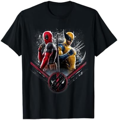 Amazon.com: Marvel Studios Deadpool & Wolverine with Claw-Slashed